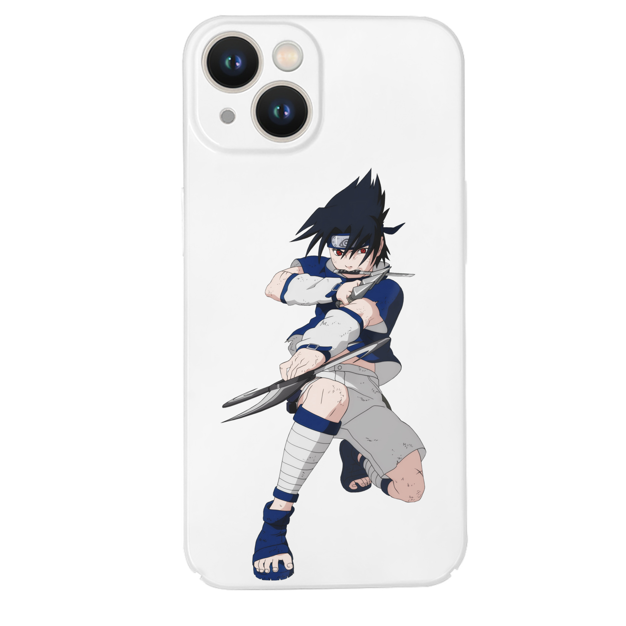（画像用） NARUTO -ナルト- うちは サスケ Uchiha Sasuke 【iPhone 14シリーズ対応】ハードケース